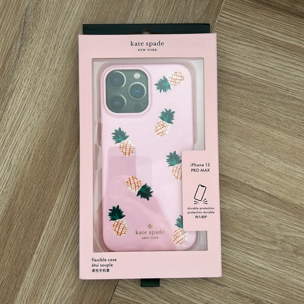 Pineapple Kate Spade iPhone 13promax case